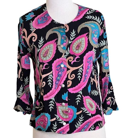 Kendall Creek multi colored blouse. - Picture 1 of 5